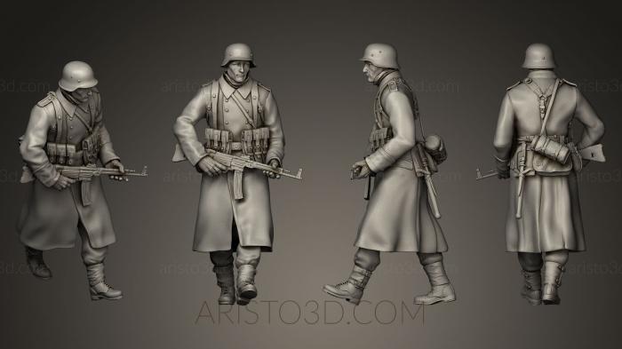 Military figurines (STKW_0065) 3D model for CNC machine